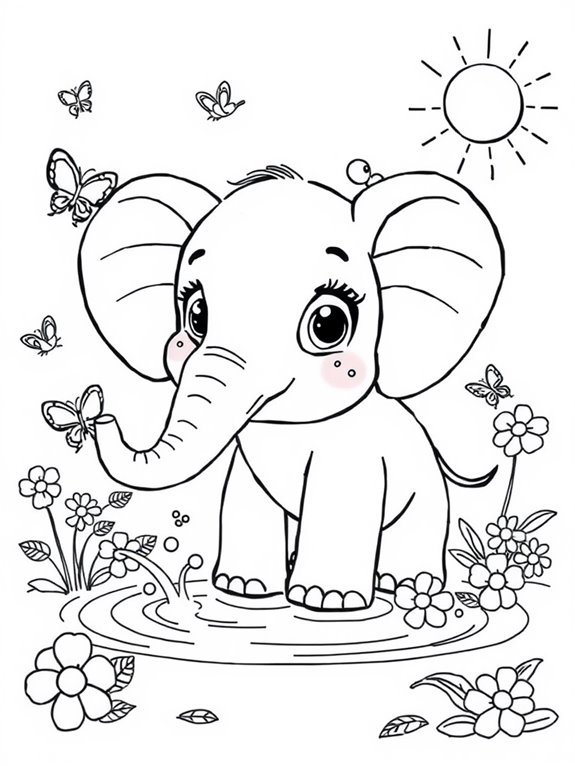 adorable animal coloring fun