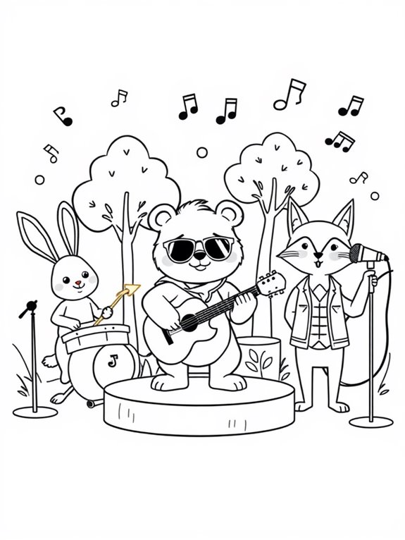 adorable animal music group