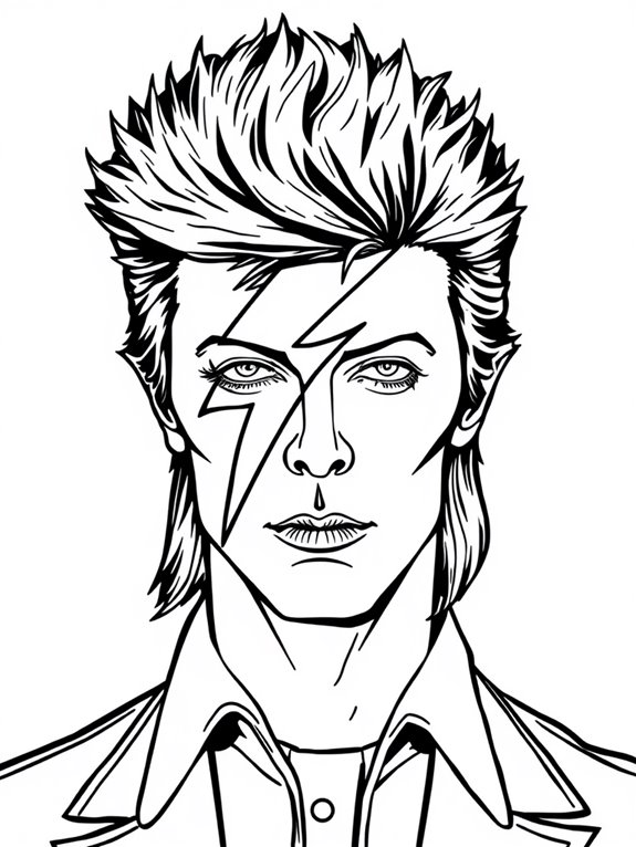 aladdin sane art activity