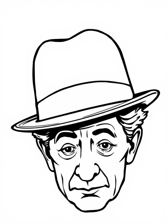 bernstein s hat coloring page