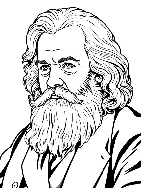 brahms coloring page activity