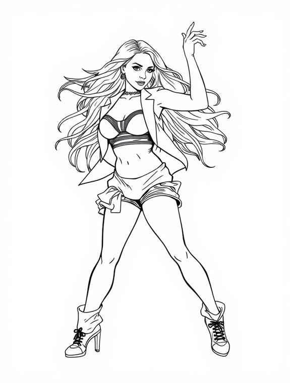 britney spears dance art