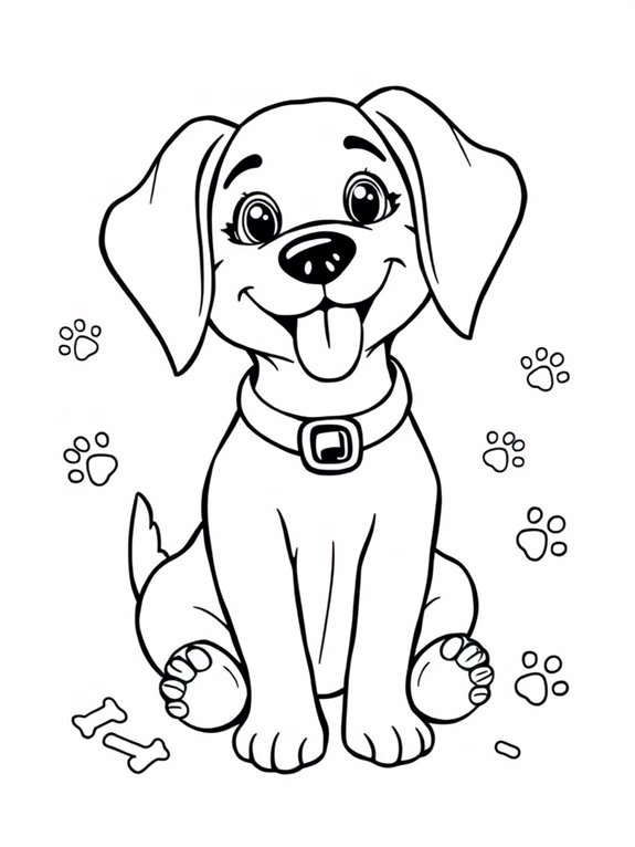 britney spears dog coloring page