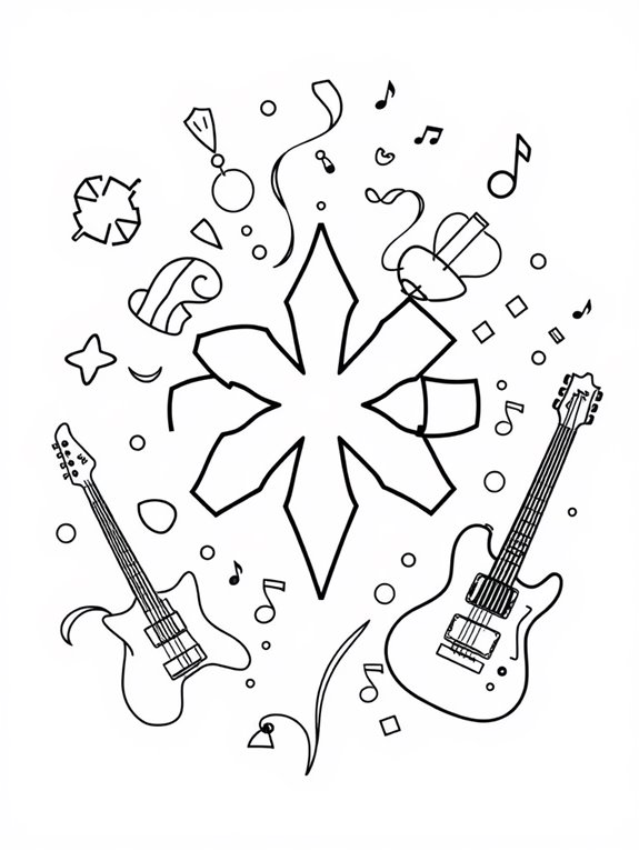 chili peppers coloring page