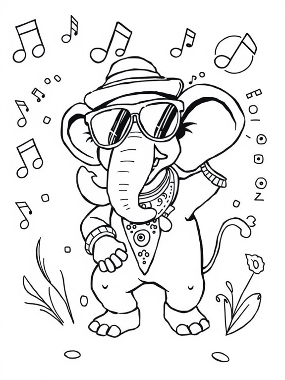 coloring page for animals