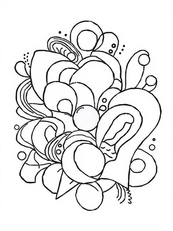 coloring page of billie