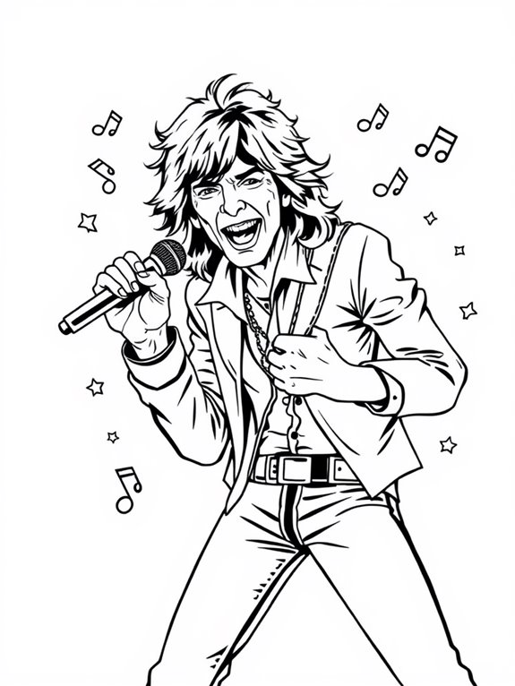 coloring page of jagger