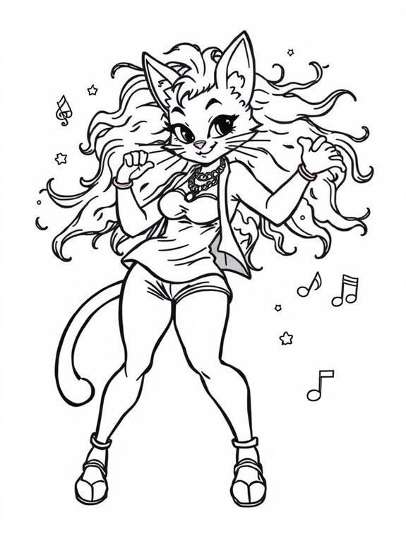 doja cat dancing art