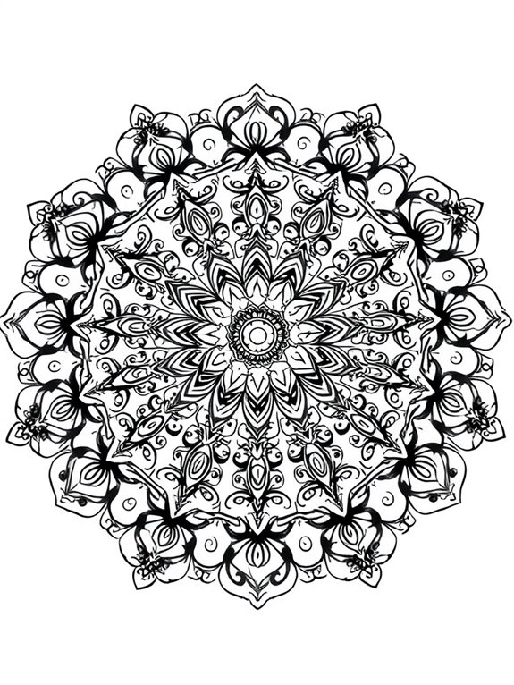 franz schubert mandala coloring