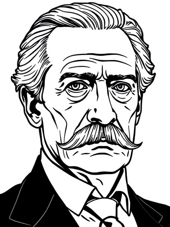 gustav mahler coloring page