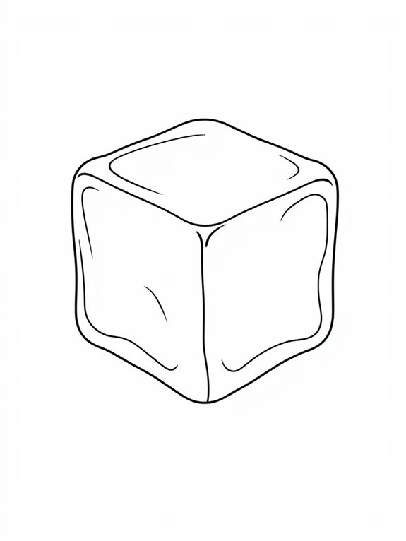 ice cube coloring activity