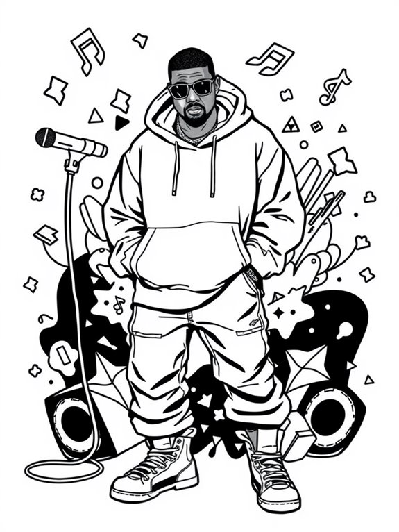 kanye west hip hop art