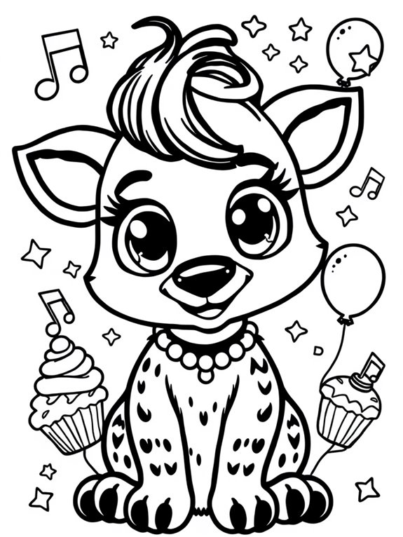 katy perry animal coloring