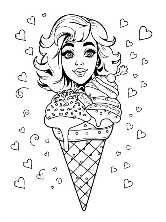 katy perry coloring page