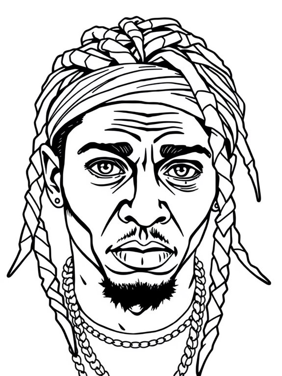 lil wayne coloring page