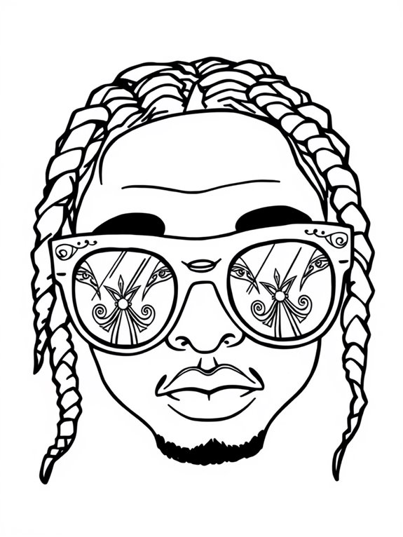 lil wayne sunglasses art