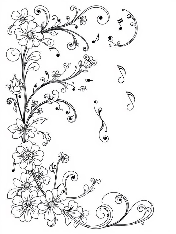 mendelssohn inspired coloring page