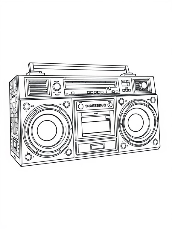 notorious b i g boombox art