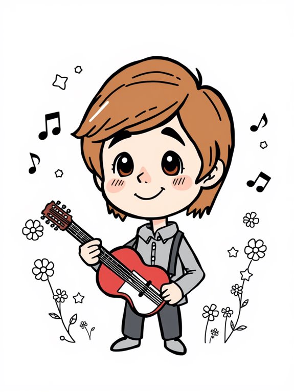 paul mccartney coloring page