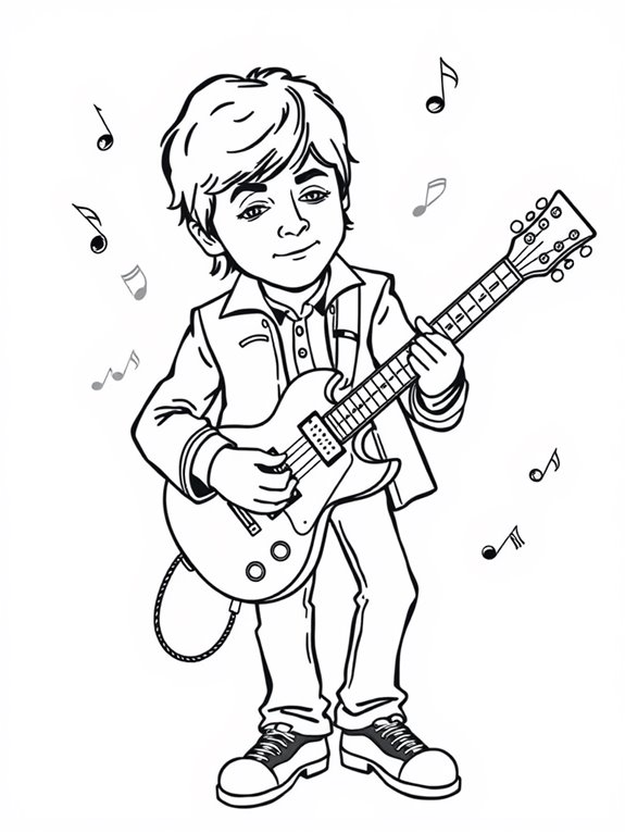 paul mccartney coloring page