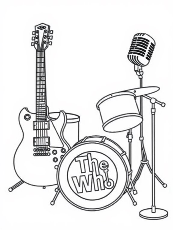 the who coloring page