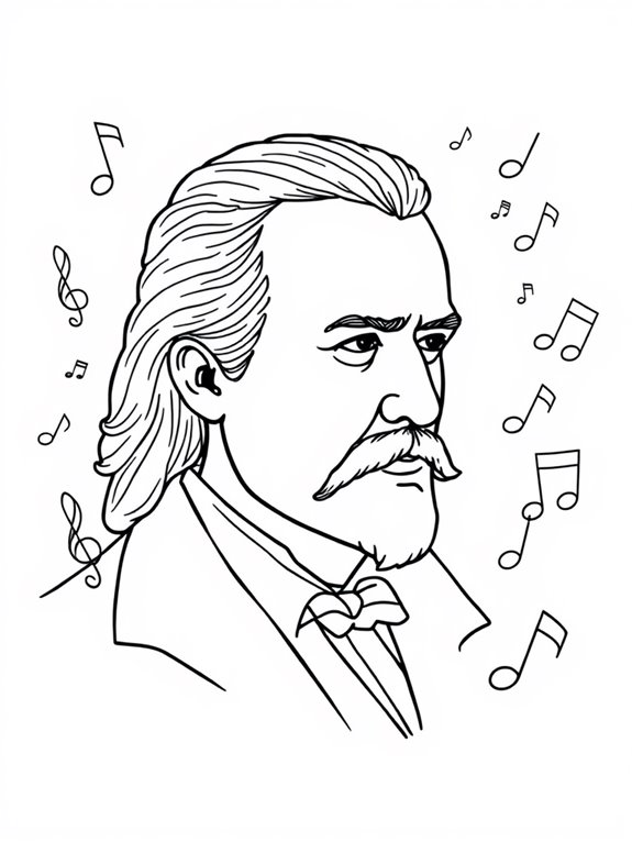 wagner coloring page activity