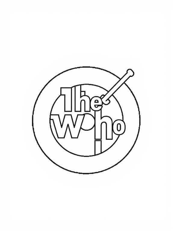 who band logo art