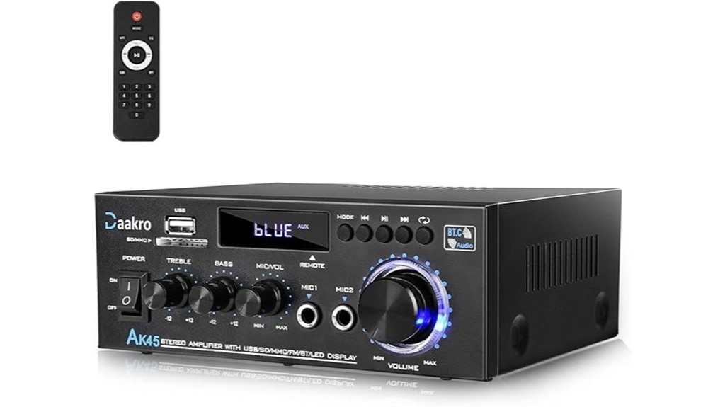 ak45 audio amplifier review