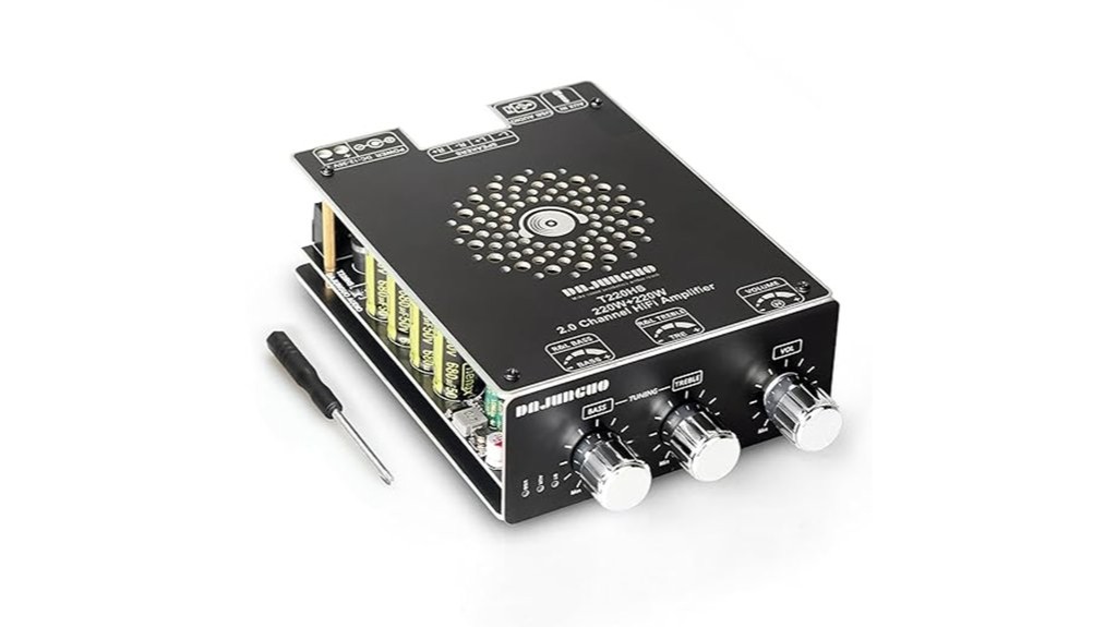 audio amplifier performance review