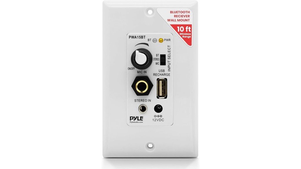 bluetooth audio control receiver