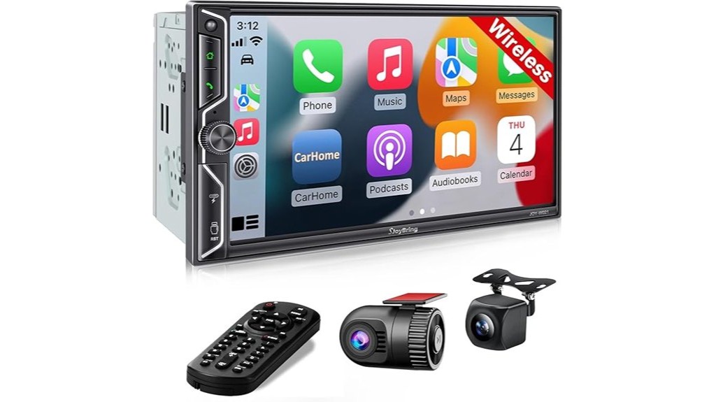 car stereo with dashcam