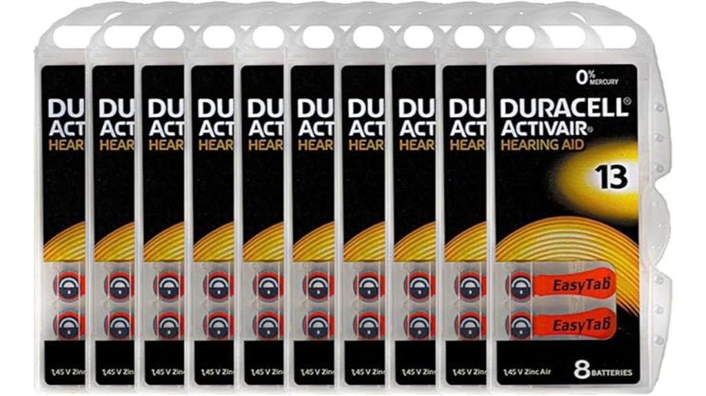 duracell hearing aid batteries review