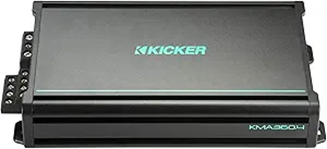 kicker 48kma3604 amplifier review