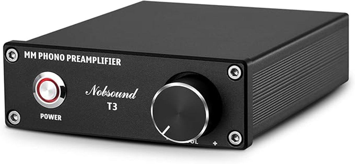 nobsound t3 phono preamp review