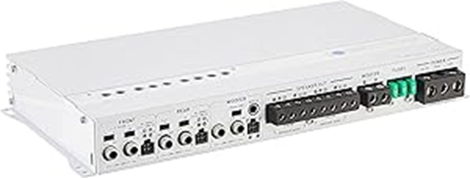 powerful compact audio amplifier