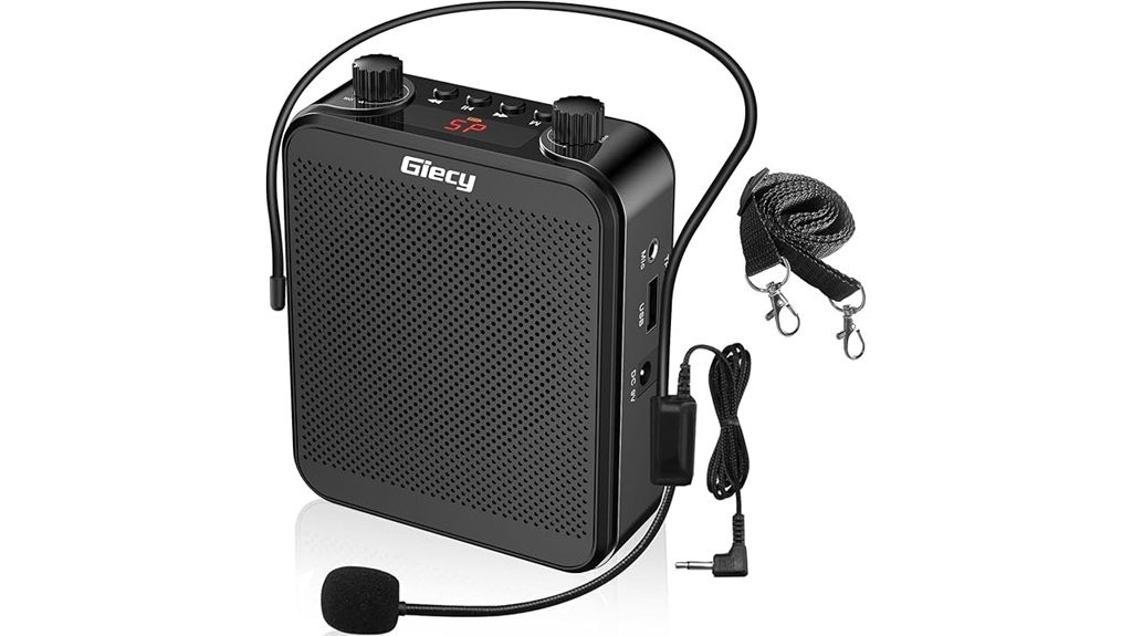 powerful portable voice amplifier