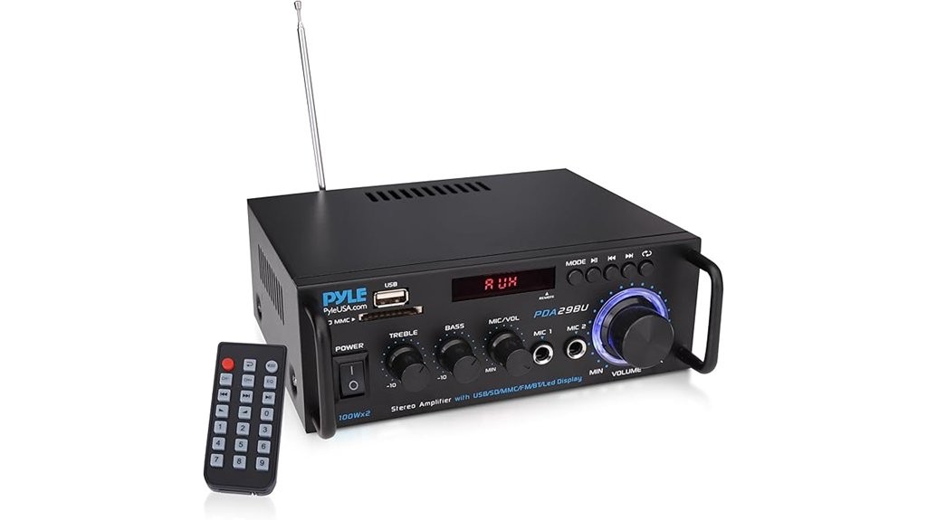 pyle 200w amplifier review