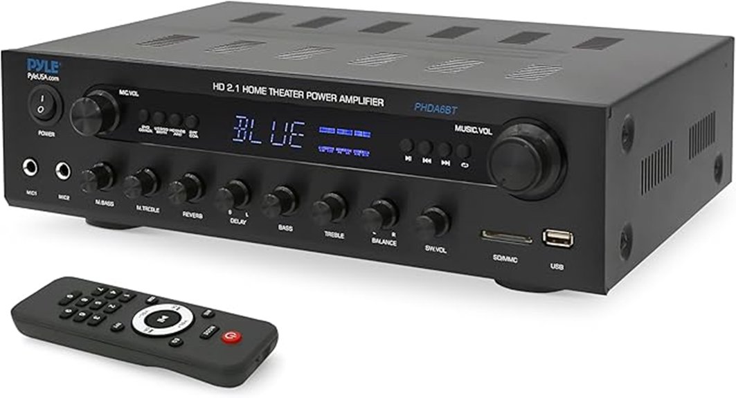 pyle 400w amplifier review
