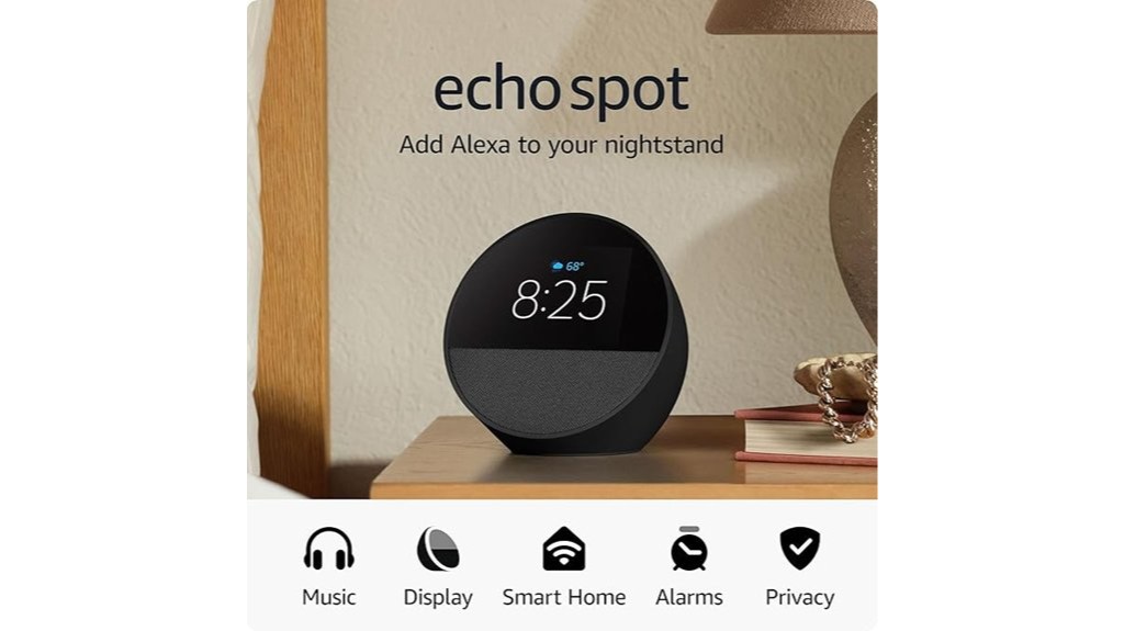 smart clock with alexa
