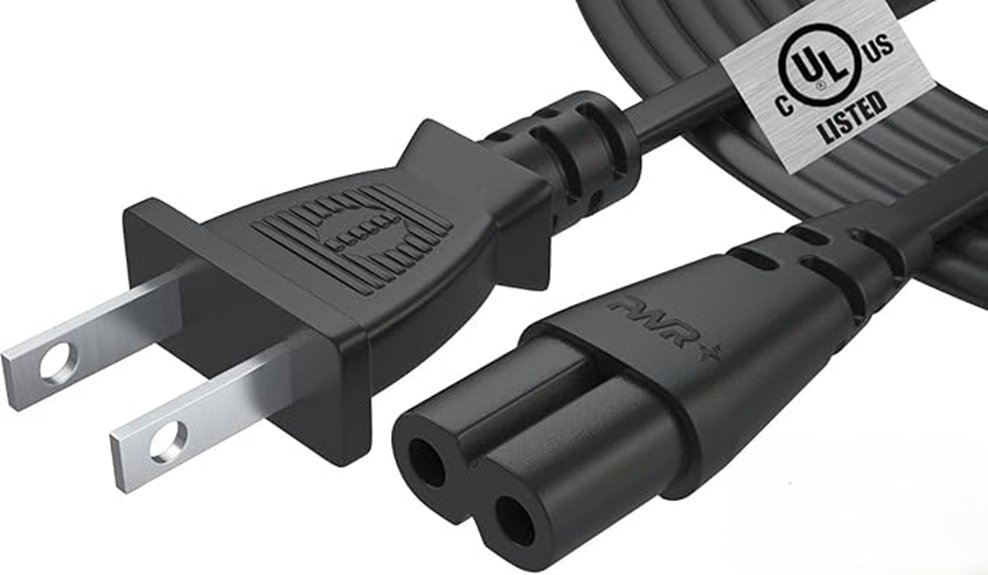 tv power cord evaluation